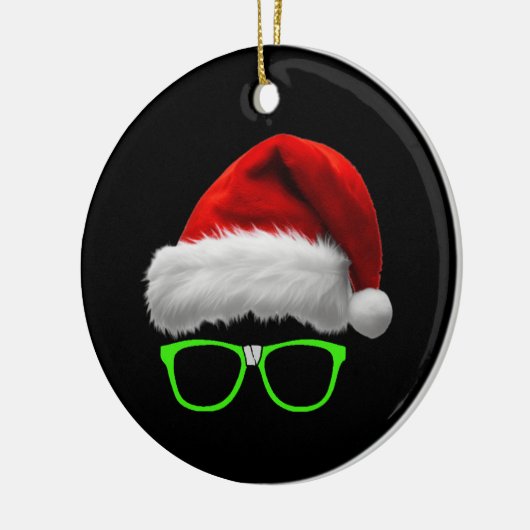 Dork Night Before Christmas Keramisch Ornament (Links)