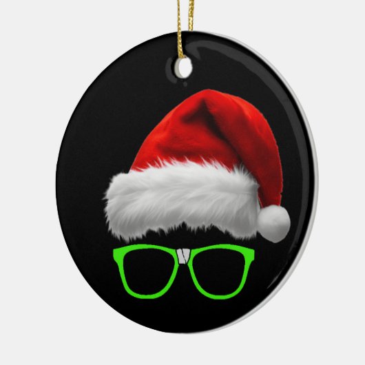 Dork Night Before Christmas Keramisch Ornament (Links)