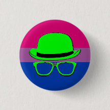 Dork Night Bi Pride Knop