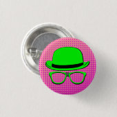 Dork Night Trivia Retro Geek Knop Ronde Button 3,2 Cm (Voorkant /achterkant)