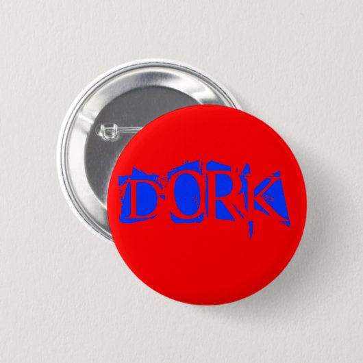 DORK RONDE BUTTON 5,7 CM (Voorkant /achterkant)