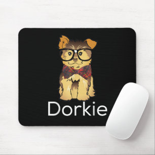 Dorkie Funny Dorky Yorkie Dog Muismat