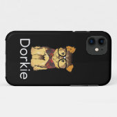 Dorkie Grappige Dorky Yorkie Hond Case-Mate iPhone Case (Achterkant (horizontaal))