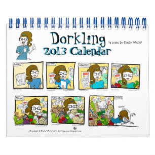 Dorking 2013 Monthly Wall Calendar humor Kalender