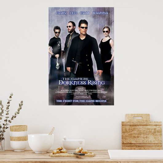 Dorkness Rising Poster (Keuken)