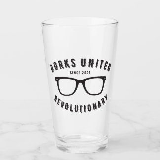 DORKS United Revolutionary Pint Glass Glas