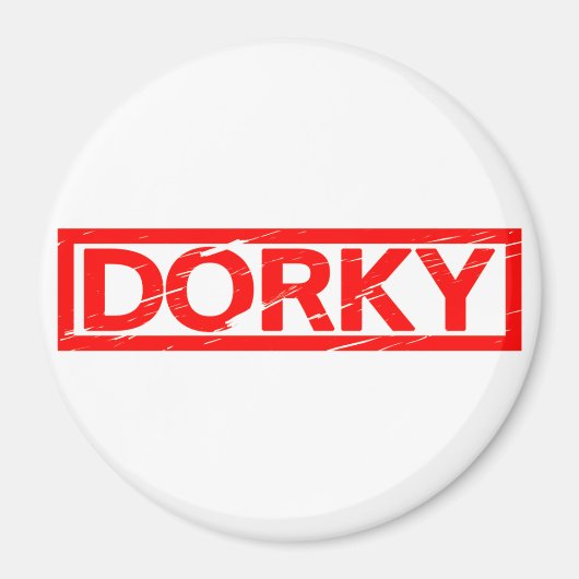 Dorky Stamp Magneet (Voorkant)