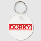 Dorky Stamp Sleutelhanger (Achterkant)