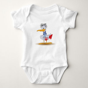 Dorky Stork Romper