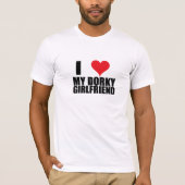 Dorky Vriendin T-shirt (Voorkant)