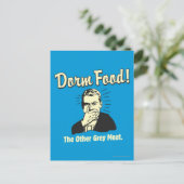 Dorm Food: Other Grey Meat Briefkaart (Staand voorkant)