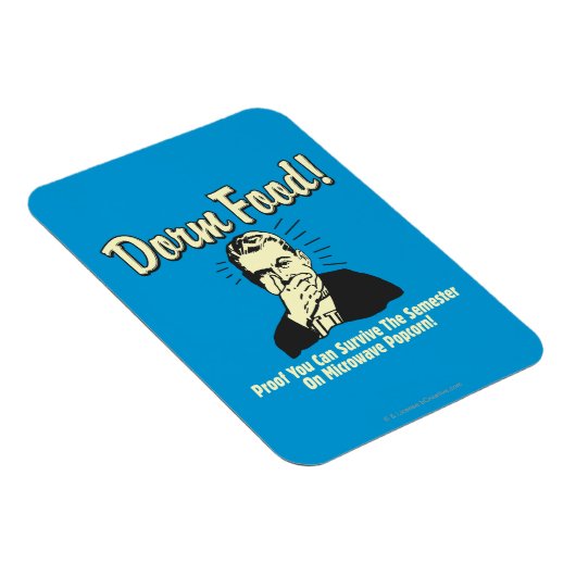 Dorm Food: Survive Microwave Popcorn Magneet (Rechterzijde)