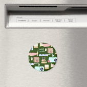 Dorm Living Leuk College Leven Patroon Magneet (Insitu (Vaatwasser))