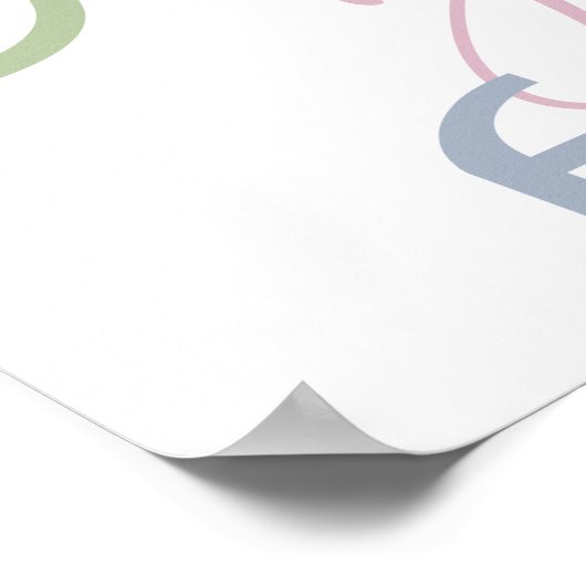 Dorm Room Inspirerend Quote - Definieer uw toekoms Poster (Hoek)