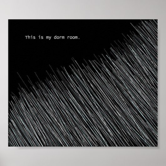 Dorm Room Poster (Voorkant)