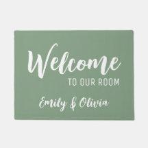 Dorm room slaapkamer met naam/namen