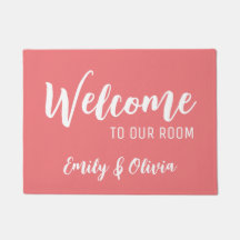 Dorm room slaapkamer met naam/namen