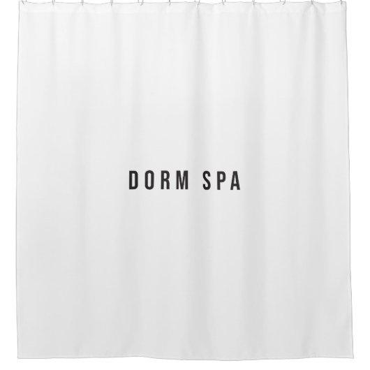 Dorm Spa Shower Curtain Douchegordijn (Voorkant)