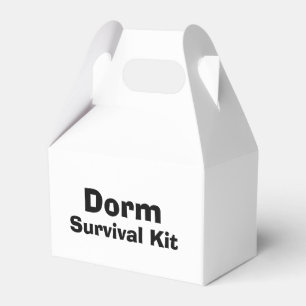 "Dorm" Survival Kit Box Bedankdoosjes