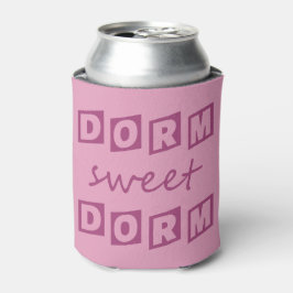 "Dorm Sweet Dorm" aangepaste naam en kleur koeler