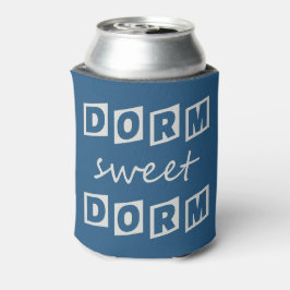 "Dorm Sweet Dorm" aangepaste naam en kleur koeler