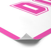 Dorm Sweet Dorm Hot Pink Poster (Hoek)