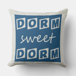 "Dorm Sweet Dorm" omkeerbare werpkussens Kussen