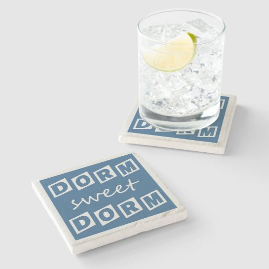 "Dorm Sweet Dorm" onderzetter (Zijkant)
