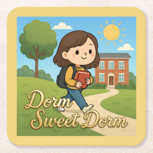 Dorm Sweet Dorm Onderzetter Set