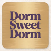 Dorm Sweet Dorm Onderzetter Set
