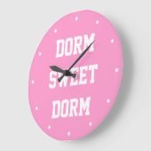 Dorm Sweet Dorm ~ Original Girly Grote Klok (Hoek)