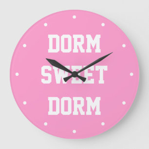 Dorm Sweet Dorm ~ Original Girly Grote Klok