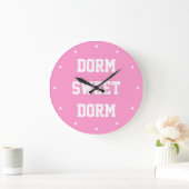 Dorm Sweet Dorm ~ Original Girly Grote Klok (Huis)