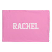 Dorm Sweet Dorm ~ Origineel Meisje Gepersonaliseer Kussensloop (Achterkant)