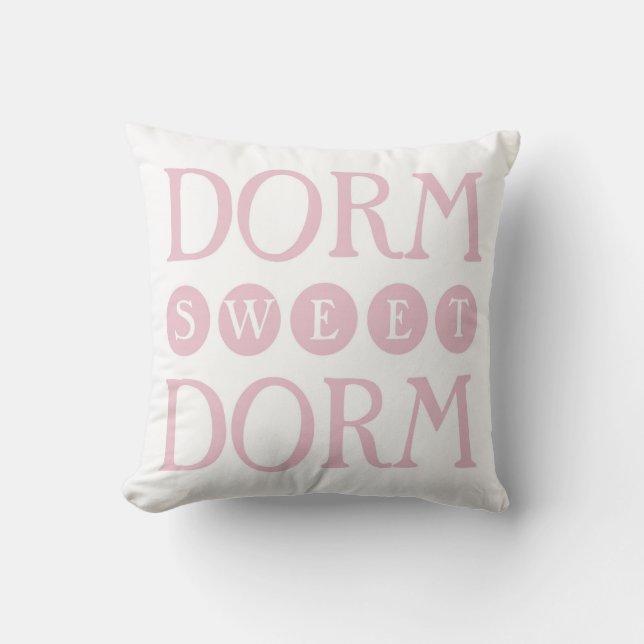 Dorm Sweet Dorm Pillow Kussen (Voorkant)