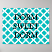  Dorm Sweet Dorm Poster (Voorkant)