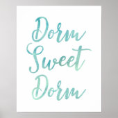 Dorm Sweet Dorm Poster (Voorkant)