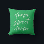 Dorm Sweet Dorm Throw Pillow | Preppy Dorm Room Kussen<br><div class="desc">Dorm Sweet Dorm Throw Pillow | Preppy Dorm Room Decor | College Dorm Pillow | Cute Freshman Dorm Gift Make your dorm feel like home with this cheerful “Dorm Sweet Dorm” throw pillow, designed to add a cozy and stylish touch to any college dorm room. Featuring a clean handwritten script...</div>