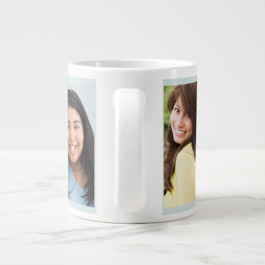 Dorm Sweet Dorm Two Photo Blauwgroen Grote Koffiekop (Achterkant)