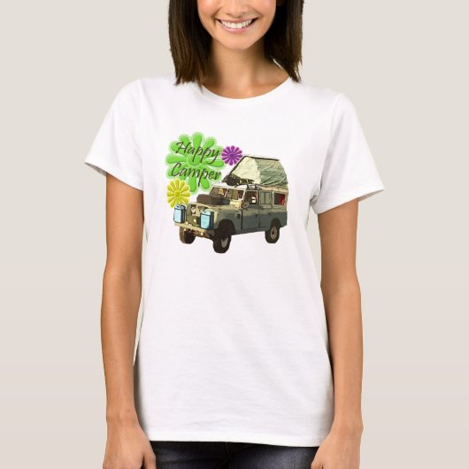Dormobile Happy Camper T-shirt (Voorkant)