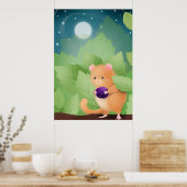 Dormouse Dinner - poster prints (Keuken)