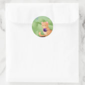 Dormouse Dinner sticker - aanpassen! (Tas)