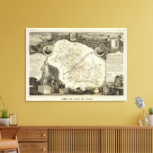 Dormouse en Beste Canvas Afdruk (Insitu (Woonkamer))