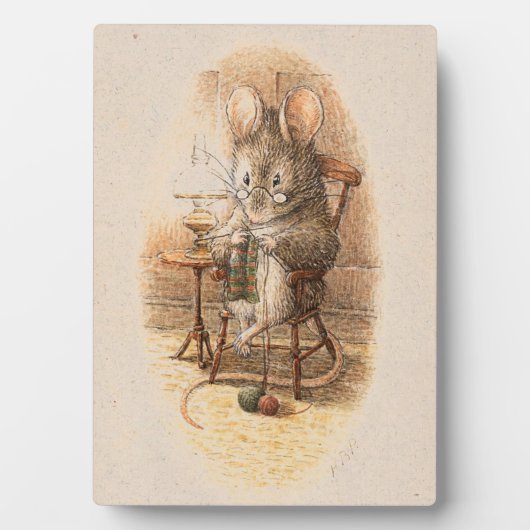 Dormouse Knitting Jubileum Party Fotoplaat (voorkant)