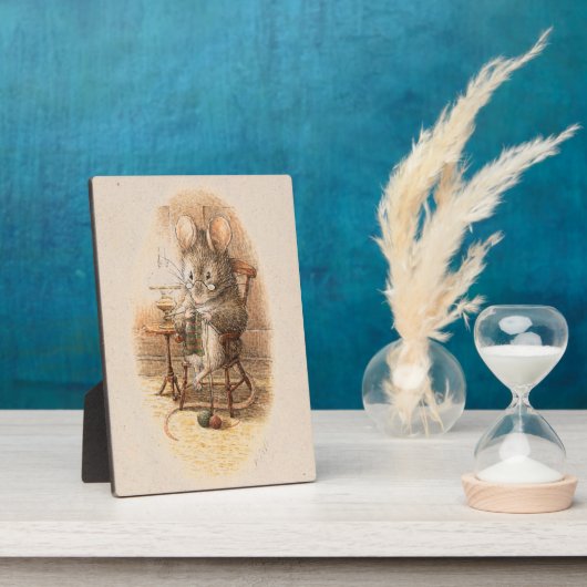 Dormouse Knitting Jubileum Party Fotoplaat (Zijkant)