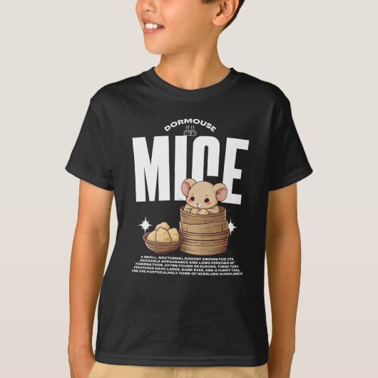 Dormouse - muizen t-shirt (Voorkant)