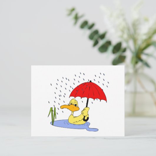 Dorna Duck Briefkaart (Staand voorkant)