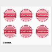 Dornbirn City Pride Emblem – Austrian Identity Ronde Sticker (Vel)