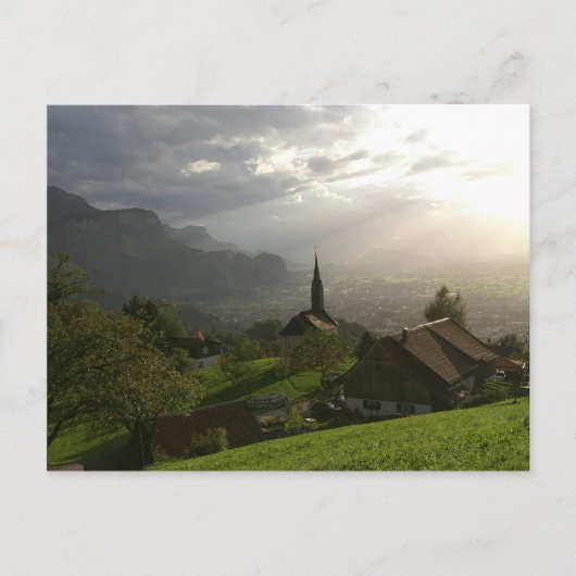 Dornbirn Oberfallenberg Oostenrijk Briefkaart (Voorkant)