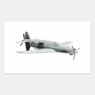 Dornier 335 vliegtuig rechthoekige sticker
